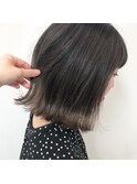 【ALIVE吉祥寺】グレージュグラデーション外ハネボブカラー