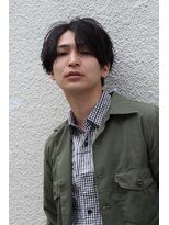 ブークル(boucle)&nbsp;無造作センターパート