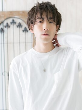 メンズヘア ビーセカンド 草加店(MENS HAIR B-2) 眼差し優し気◎フェザーマッシュC(草加)(メンズカット)