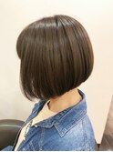 【ZESTbis立川】切り口が綺麗なワンレングスボブ
