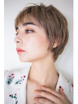 ピズム(PISM)&nbsp;ジェンダーレスイメチェンショート/フォギーベージュ