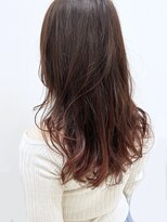 モリオフロムロンドン 泉南店(morio FROM LONDON)&nbsp;ブリーチなしで作るアクセントカラー☆ナチュラル→ベビーピンク