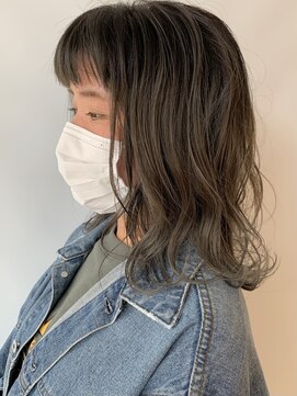ヘアデザイン ファブロ(hair design FABRO.) ◎透け感がいい!グラデーションアッシュ◎