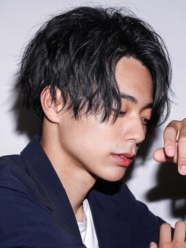 メンズヘアセンス 渋谷(MEN'S HAIR SENSE) 【SENSE original】センターパート×スパイラルパーマ[渋谷]