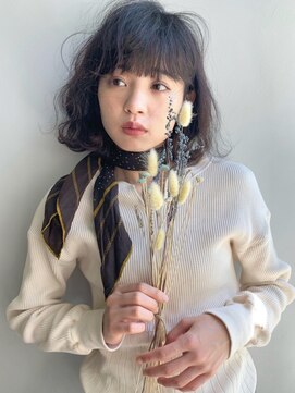 オグジュアリー 表参道(aux.) 大人かわいい/前髪[表参道/表参道駅]