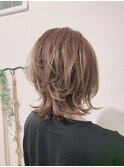 【星川スグル】ボヌール綾瀬美容室 ハイウルフ×ティベージュ
