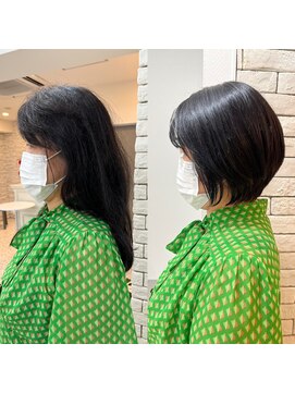 メモリーズ 銀座(Memories) ヘアドネーションしたいお客様へ　ショートヘア/銀座駅