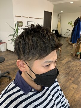 ヴァローヘアーデザイン(valor hair design) ハイライトショートスタイル