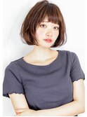 ☆ ナチュラルグレージュ & 毛束感 ☆小顔ボブ☆