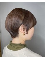 ブロンド 町田(BLONDE)&nbsp;耳かけ丸みショート