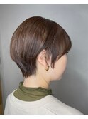 耳かけ丸みショート