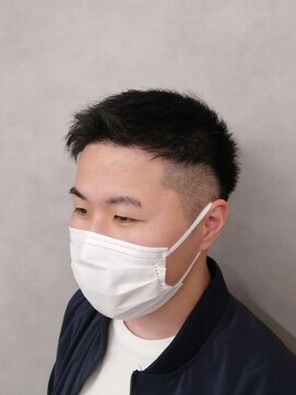 ソアー 新大阪(SOAR) 刈り上げツーブロック×アップバングカジュアルカット【新大阪】