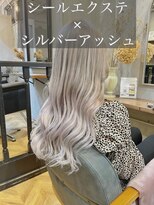 ラグシス ザ ヴィンテージ(LUXIS THE VINTAGE) 【シールエクステ】シルバーアッシュ