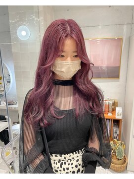 ローウェ 渋谷(Louwe) ピンクラベンダーカラー♪