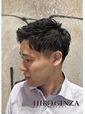 ビジネスショート×形状記憶パーマ