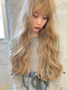 トレンチ(TRENCH) 《おつじ TRENCH》髪質改善トリートメント × ベージュカラー