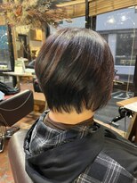 ロッソバイアルター 鎌取(ROSSO by aL-ter)&nbsp;☆ グレージュカラー/ボブウルフ/ココアベージュ☆