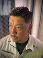 エルハウス(L house...) 【スキンフェード】サイドパート×濡れパンStyle