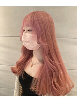 リー 京橋(Lee)&nbsp;【Lee京橋】ミディアム×ピンクベージュ