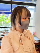 ルーム(Room)&nbsp;フェイスフレーミング/インナーカラー/ボブウルフ/ウルフ