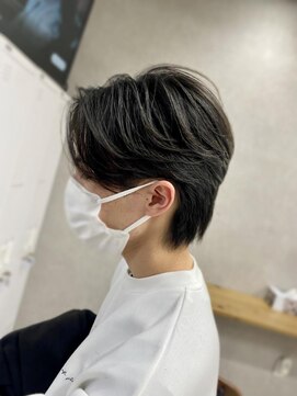 ビューティーサロン ガーデン(beauty salon garden) 自然な毛流れがかっこいい!センターパート♪担当もも♪