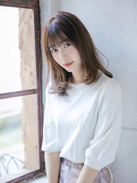 アフロディーテギンザ 日本橋人形町店(APHRODITE GINZA) 前髪/マチルダボブ/インナーグレージュ/30代40代/人形町