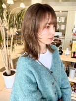 オブジェ シエル(obje't ciel)&nbsp;【obje't ciel】顔まわりシャギーレイヤー【暮石 唯】