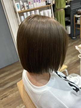 シュシュバイジャガラ 千葉駅北口店(chou chou byJAGARA) オリーブベージュ【chouchou千葉・千葉駅】