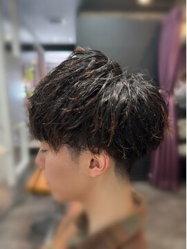 コアフールソレイユ(coiffeur SOLEIL) 重めマッシュツイストスパイラルパーマ