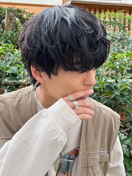 アイズ 海老名(AIZU) ニュアンスパーマ マッシュパーマ メンズカット 眉毛 理容室