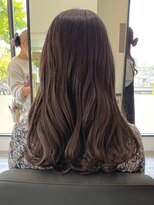 アトリエコア(Atelier Coa) ミルクティーベージュカラーくびれヘアグレージュカラー韓国