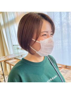 ヌニル(nunill) ナチュラルボブ×ボブ×大人ショートボブ 20代30代40代