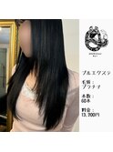 プルエクステ/プラチナ毛質42cm(胸上)