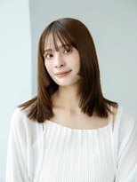 トリッカ シブヤ(TRICCA SHIBUYA)&nbsp;艶髪/顔まわりレイヤー/前髪/ぱつっと/髪質改善/透明感/ブラウン