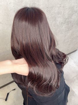 リンクミリ(Link mili) ショコラブラウン/こなれミディ/小顔/イメチェン/透明感カラー