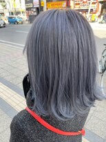 ジーナ 船橋(Zina) 髪質改善*ロングレイヤーグレーベージュ*美髪【Zina船橋】