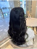 ライブヘアセット♪