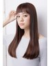 美髪ツヤ髪質改善ストレートパーマ（シャンプーブロー込）￥18,310→￥16,501