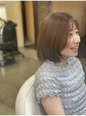 ミディアムボブ