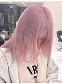 13502ブリーチ＆ダブルカラー韓国レイヤーラベンダーピンク