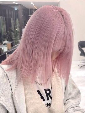 ベレーザシェルト(Beleza scelto) 13502ブリーチ＆ダブルカラー韓国レイヤーラベンダーピンク