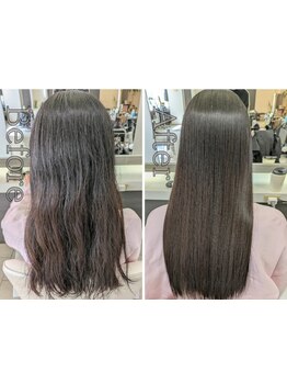 ◆髪質改善・縮毛矯正◆触れたくなる、見せたくなる、出かけたくなる、振り向かせる"自分ノ美髪ニ恋ヲスル"