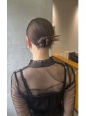 タイトアップ×お呼ばれヘアセット