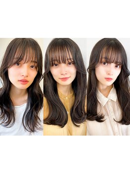 顔周りを引き立てる巧みな技術で絶妙なフォルムを実現。トレンド感満載のスタイルをご提案します♪