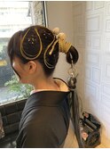 袴　ヘアアレンジ