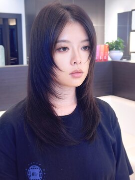 ヴィサージュ ギンザ VISAGE GINZA レイヤードシャギーミディ