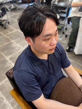 アムレヘアー(amule hair) 【amule hair】白髪ぼかしハイライト/センターパート