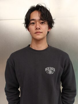 オルカ(ORCA) メンズヘア/メンズカット/センターパート/新宿【深江】