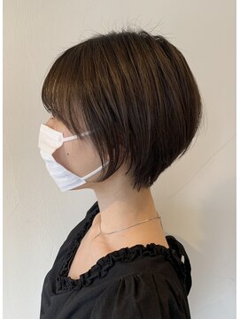 エル(EL.) ショートヘア/グラデーション/顔まわり/盛岡/レイヤーカット