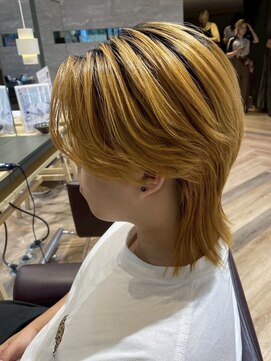 ファースト 仙台店(first) 仙台/men's/センターパート/髪質改善/曲がる縮毛矯正